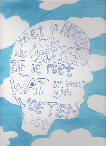 Met je hoofd in de wolken